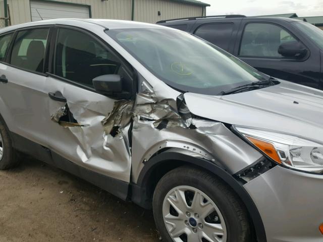 1FMCU0F72GUC43149 - 2016 FORD ESCAPE S SILVER photo 9