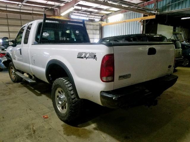 1FTWX31P85EB23381 - 2005 FORD F350 SRW S WHITE photo 3