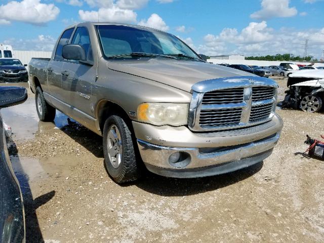 1D7HA18D53S279960 - 2003 DODGE RAM 1500 S TAN photo 1