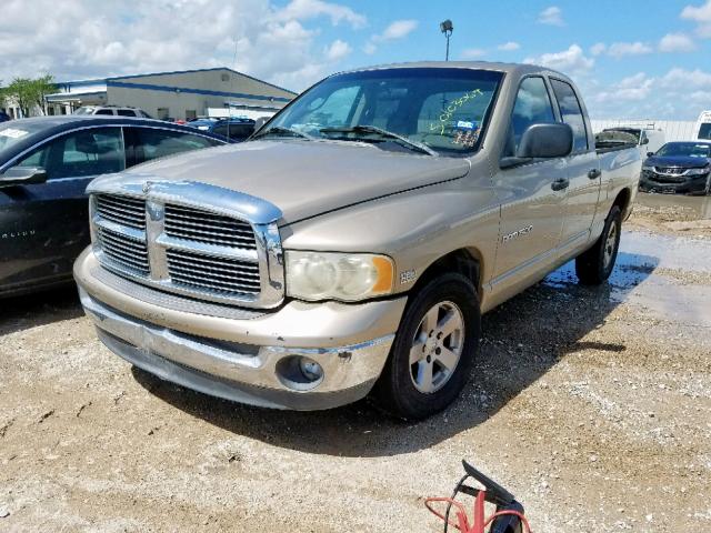 1D7HA18D53S279960 - 2003 DODGE RAM 1500 S TAN photo 2