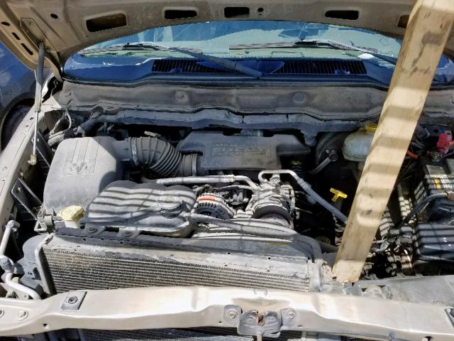 1D7HA18D53S279960 - 2003 DODGE RAM 1500 S TAN photo 7