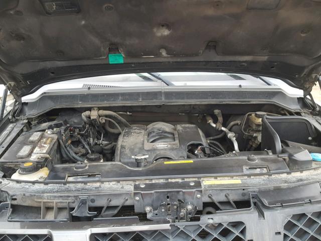 1N6AA06BX6N557503 - 2006 NISSAN TITAN XE GRAY photo 7