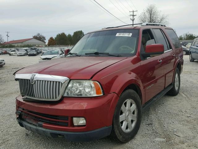 5LMFU28565LJ02086 - 2005 LINCOLN NAVIGATOR 红色 照片 2