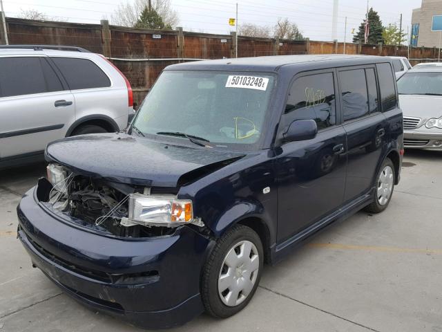 JTLKT324164099645 - 2006 TOYOTA SCION XB Mavi foto 2
