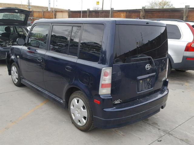 JTLKT324164099645 - 2006 TOYOTA SCION XB Mavi foto 3
