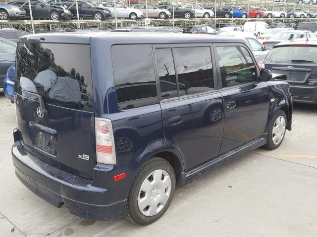 JTLKT324164099645 - 2006 TOYOTA SCION XB Mavi foto 4