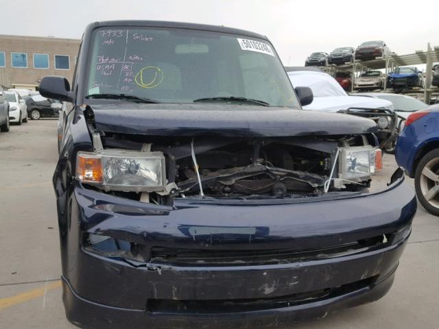 JTLKT324164099645 - 2006 TOYOTA SCION XB Mavi foto 9