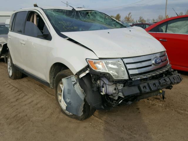 2FMDK4JC6ABB70810 - 2010 FORD EDGE SEL WHITE photo 1