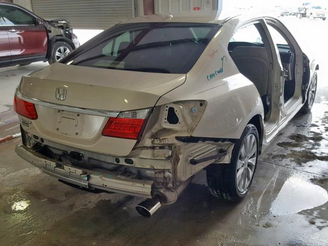 1HGCR2F81EA062201 - 2014 HONDA ACCORD EXL TAN photo 4