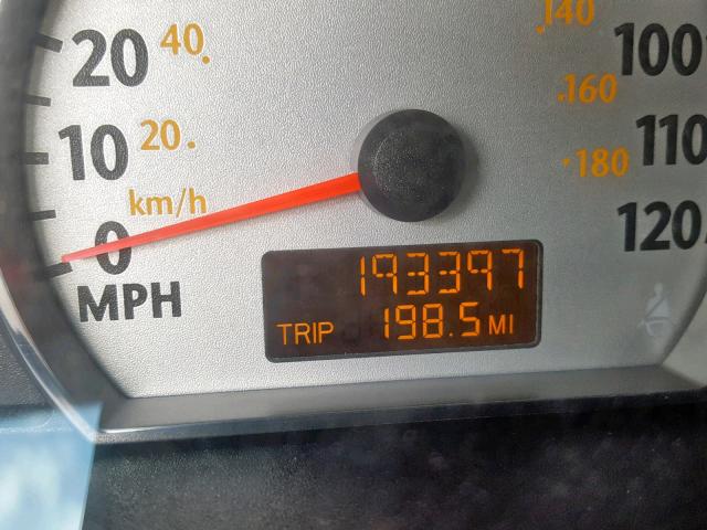 1G8AL55FX7Z153166 - 2007 SATURN ION LEVEL RED photo 8