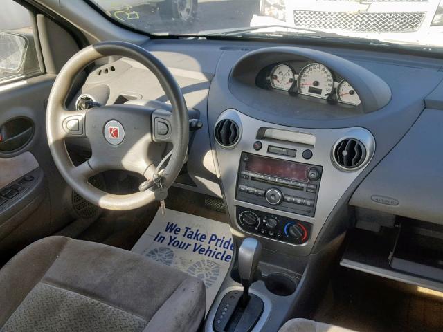 1G8AL55FX7Z153166 - 2007 SATURN ION LEVEL RED photo 9