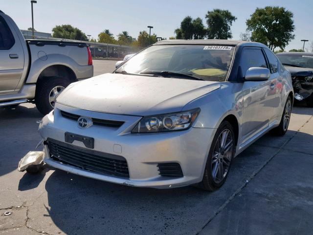 JTKJF5C76B3007439 - 2011 TOYOTA SCION TC ვერცხლისფერი ფოტო 2