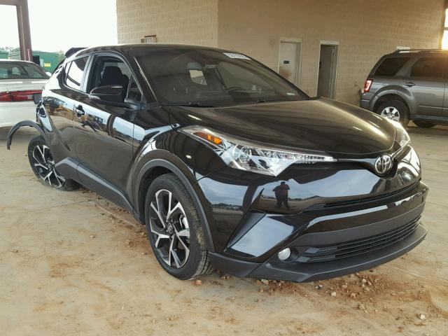 NMTKHMBX8JR057921 - 2018 TOYOTA C-HR XLE BLACK photo 1