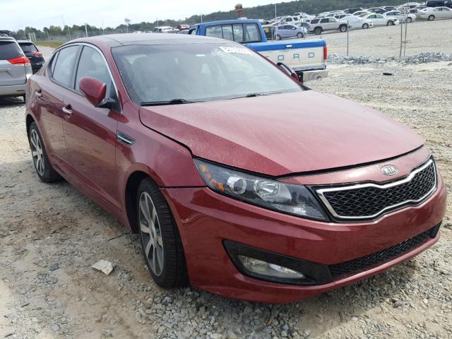 5XXGR4A64CG012704 - 2012 KIA OPTIMA SX RED photo 1