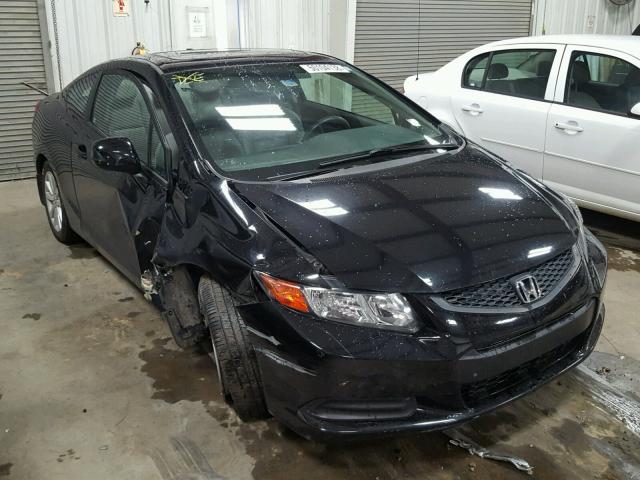 2HGFG3B11CH548930 - 2012 HONDA CIVIC EXL BLACK photo 1