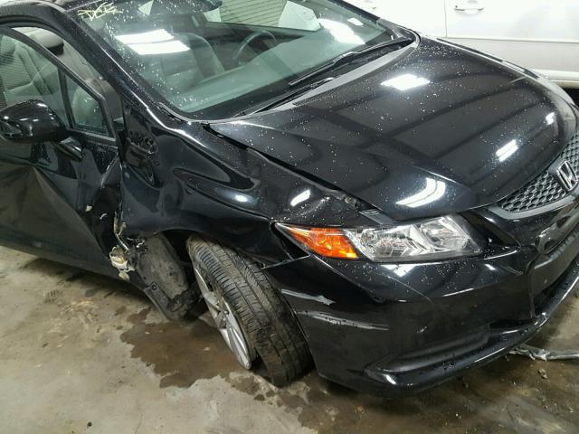 2HGFG3B11CH548930 - 2012 HONDA CIVIC EXL BLACK photo 9