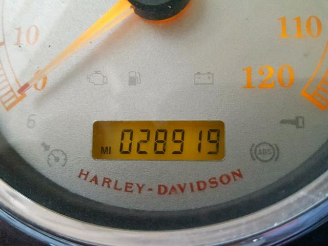 1HD1GV41XAC305021 - 2010 HARLEY-DAVIDSON FXDC BLACK photo 8