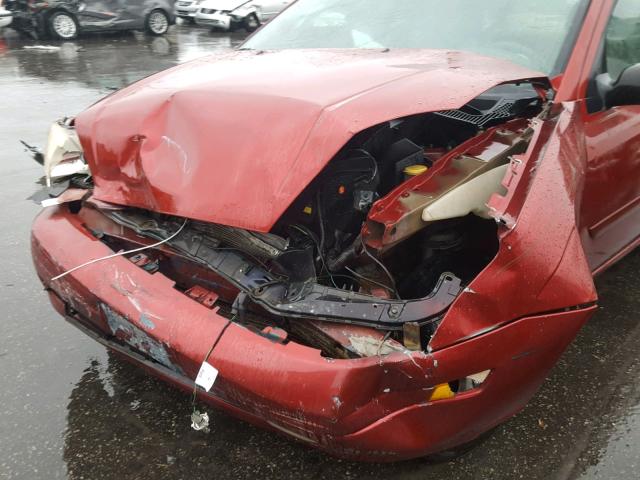 1FAFP38393W337439 - 2003 FORD FOCUS ZTS RED photo 9