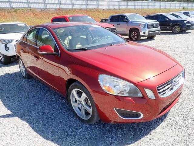 YV1622FS7C2128103 - 2012 VOLVO S60 T5 RED photo 1