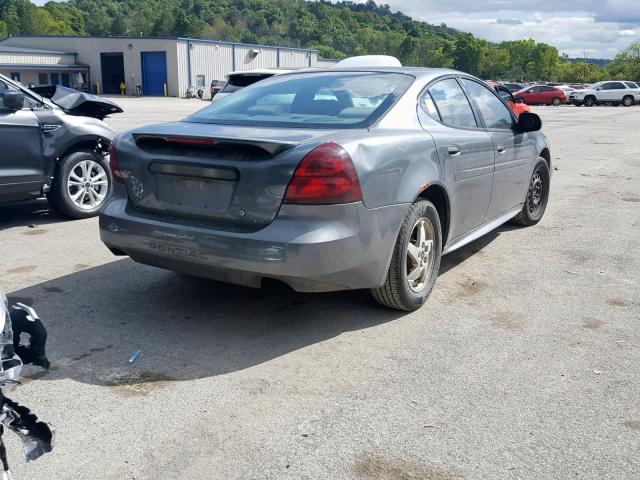 2G2WP522641340270 - 2004 PONTIAC GRAND PRIX GRAY photo 4