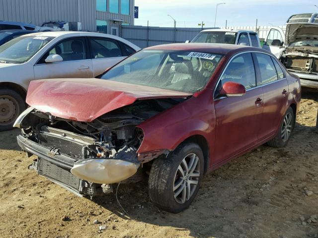 3VWDT71K26M624709 - 2006 VOLKSWAGEN JETTA TDI RED photo 2