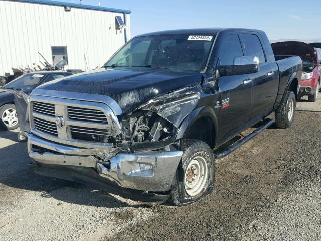 3C63D3ML4CG209532 - 2012 DODGE RAM 3500 L BLACK photo 2