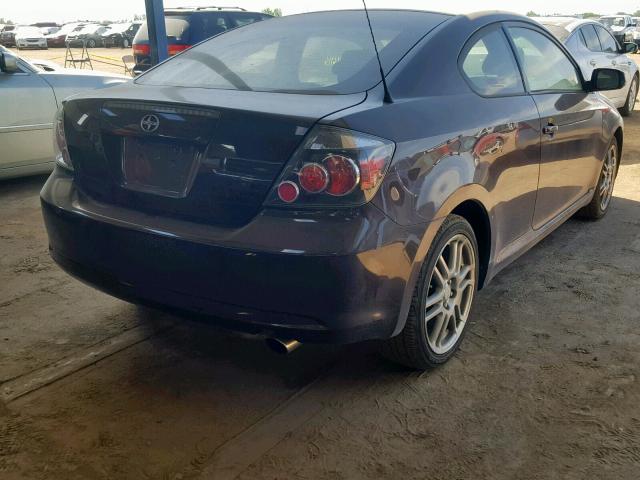 JTKDE167780260834 - 2008 TOYOTA SCION TC იასამნისფერი ფოტო 4