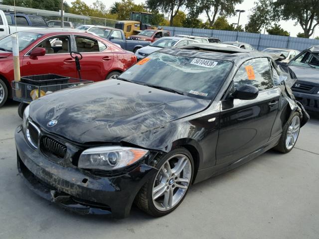 WBAUC9C5XDVM13845 - 2013 BMW 135 I BLACK photo 2