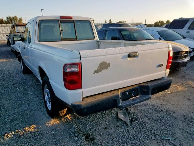 1FTYR44UX5PA75610 - 2005 FORD RANGER SUP WHITE photo 3