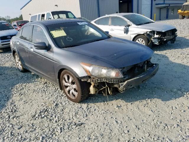 5KBCP3F85AB007733 - 2010 HONDA ACCORD EXL SILVER photo 1