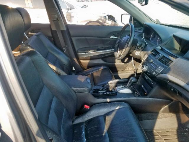 5KBCP3F85AB007733 - 2010 HONDA ACCORD EXL SILVER photo 5