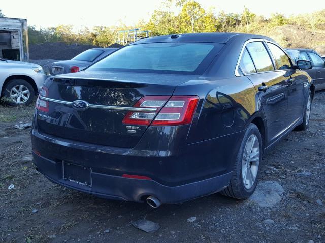 1FAHP2H80DG163562 - 2013 FORD TAURUS SEL BLACK photo 4