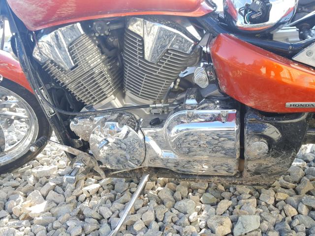 1HFSC55067A302540 - 2007 HONDA VTX1300 C ORANGE photo 7