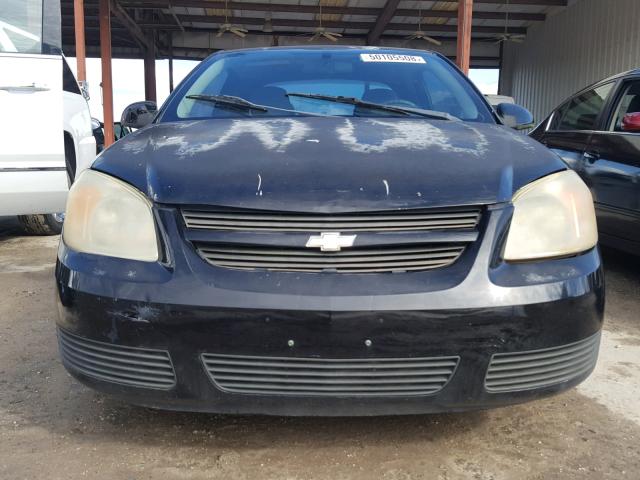 1G1AL15F567639000 - 2006 CHEVROLET COBALT LT BLACK photo 10