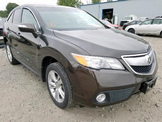 5J8TB3H38EL004019 - 2014 ACURA RDX GRAY photo 1