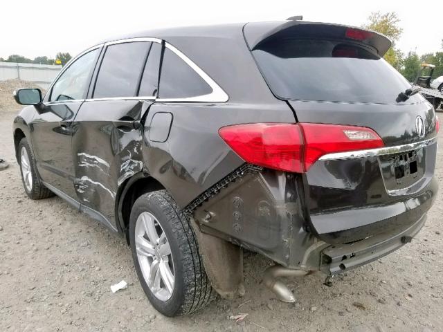 5J8TB3H38EL004019 - 2014 ACURA RDX GRAY photo 3