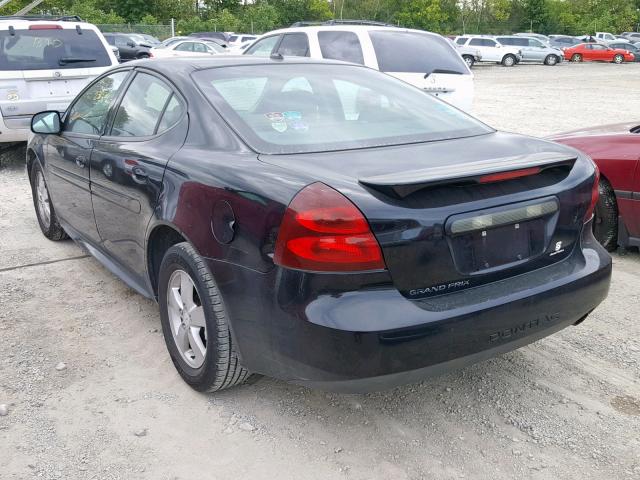 2G2WP552X71181379 - 2007 PONTIAC GRAND PRIX BLACK photo 3