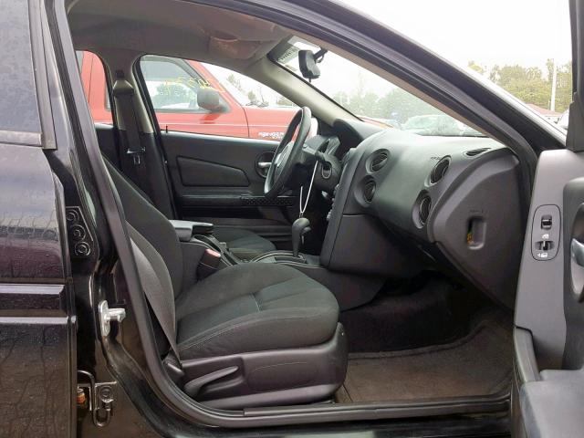 2G2WP552X71181379 - 2007 PONTIAC GRAND PRIX BLACK photo 5