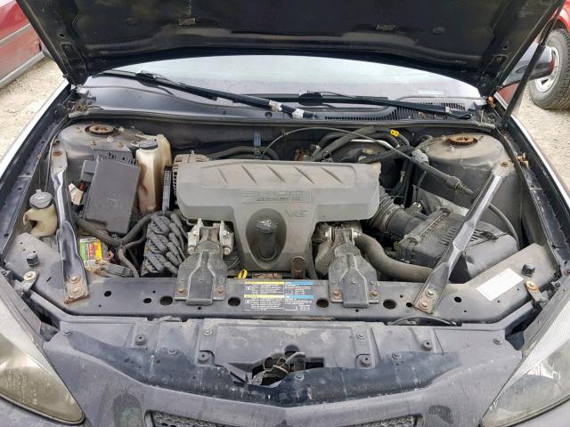 2G2WP552X71181379 - 2007 PONTIAC GRAND PRIX BLACK photo 7