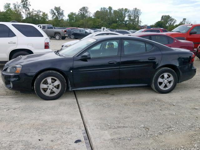 2G2WP552X71181379 - 2007 PONTIAC GRAND PRIX BLACK photo 9