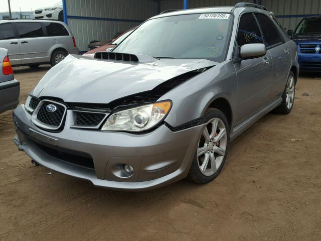 JF1GG74677G801775 - 2007 SUBARU IMPREZA WR GRAY photo 2