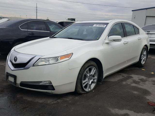 19UUA8F59BA004952 - 2011 ACURA TL WHITE photo 2