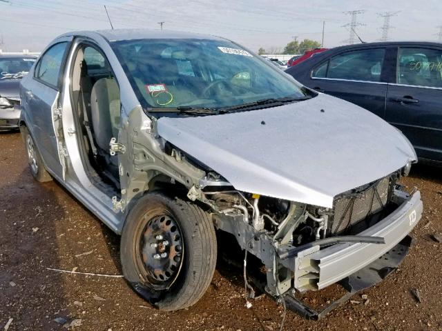 1G1JA5SH8F4140583 - 2015 CHEVROLET SONIC LS SILVER photo 1