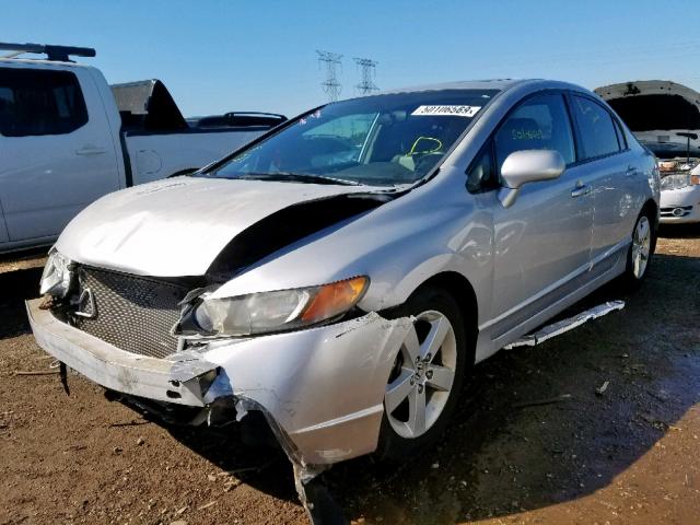 1HGFA16978L066172 - 2008 HONDA CIVIC EXL Gümüş foto 2