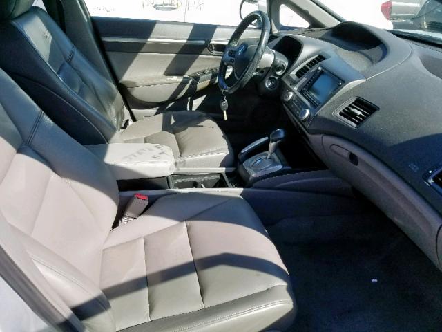 1HGFA16978L066172 - 2008 HONDA CIVIC EXL Gümüş foto 5