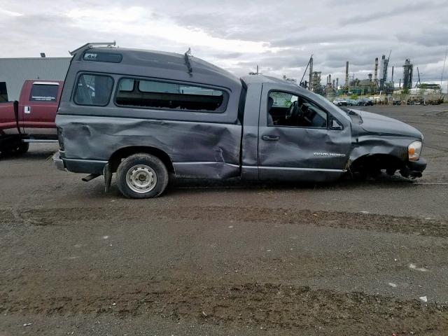 1D7HU16266J135630 - 2006 DODGE RAM 1500 S GRAY photo 9