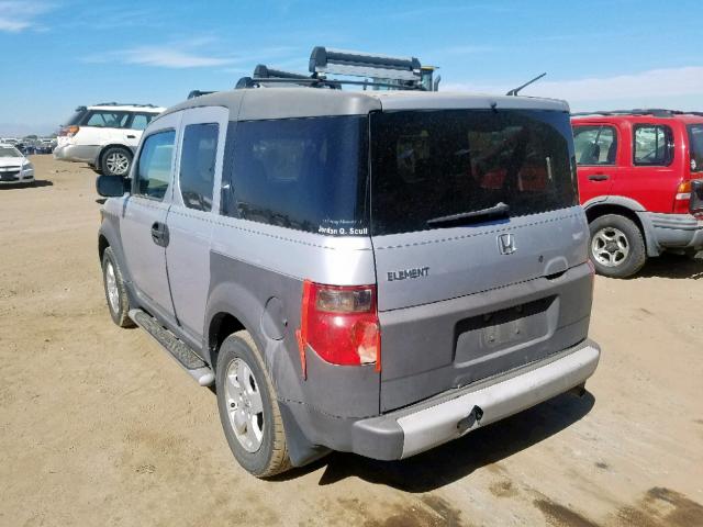 5J6YH18543L018807 - 2003 HONDA ELEMENT EX GRAY photo 3