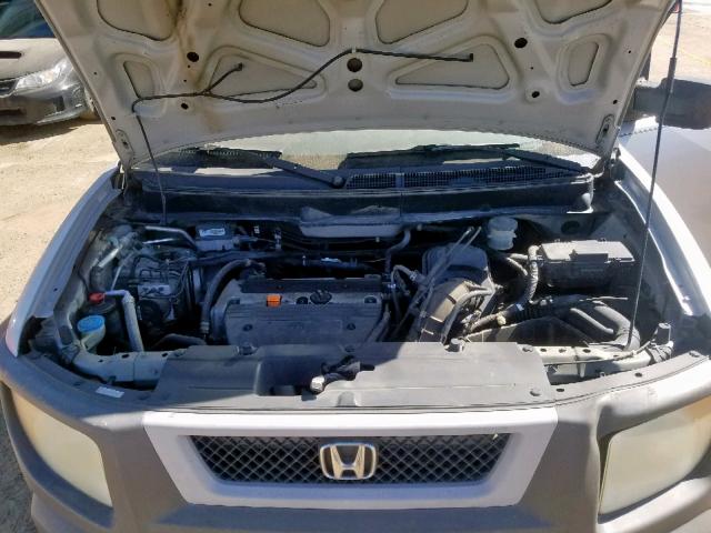 5J6YH18543L018807 - 2003 HONDA ELEMENT EX GRAY photo 7