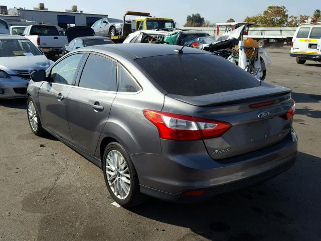 1FADP3J28DL222505 - 2013 FORD FOCUS TITA GRAY photo 3