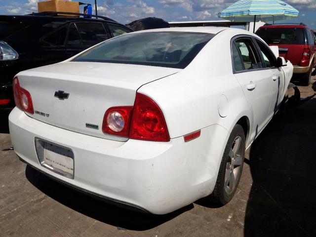 1G1ZC5EU3BF394450 - 2011 CHEVROLET MALIBU 1LT WHITE photo 4
